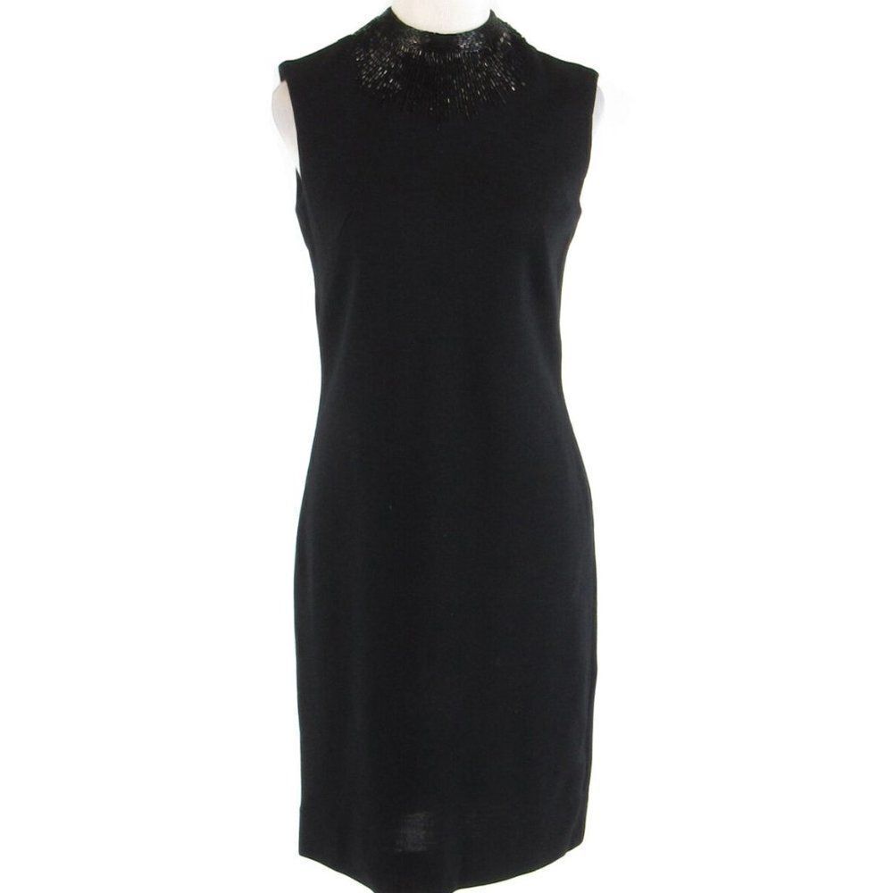 Black JUNIOR ACCENT beaded dress M